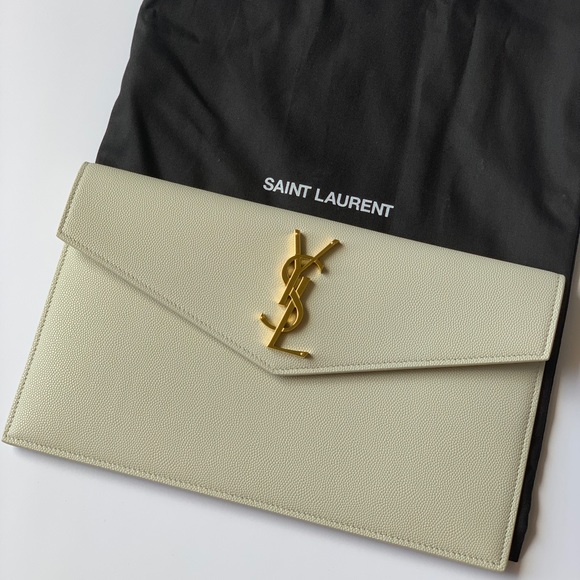 Saint Laurent Uptown Envelope Clutch - Picture 3 of 16
